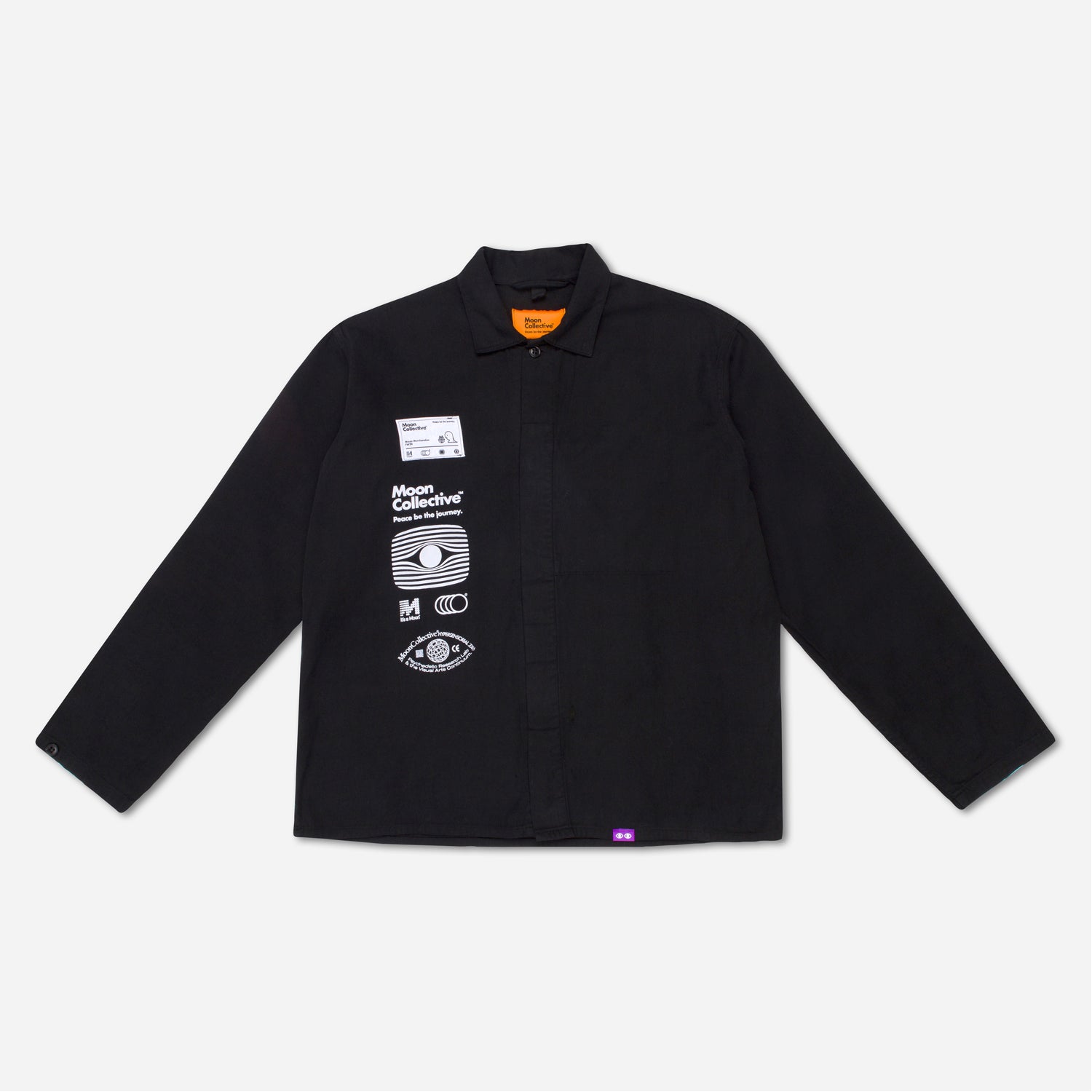 Black Chore Jacket 11B - S