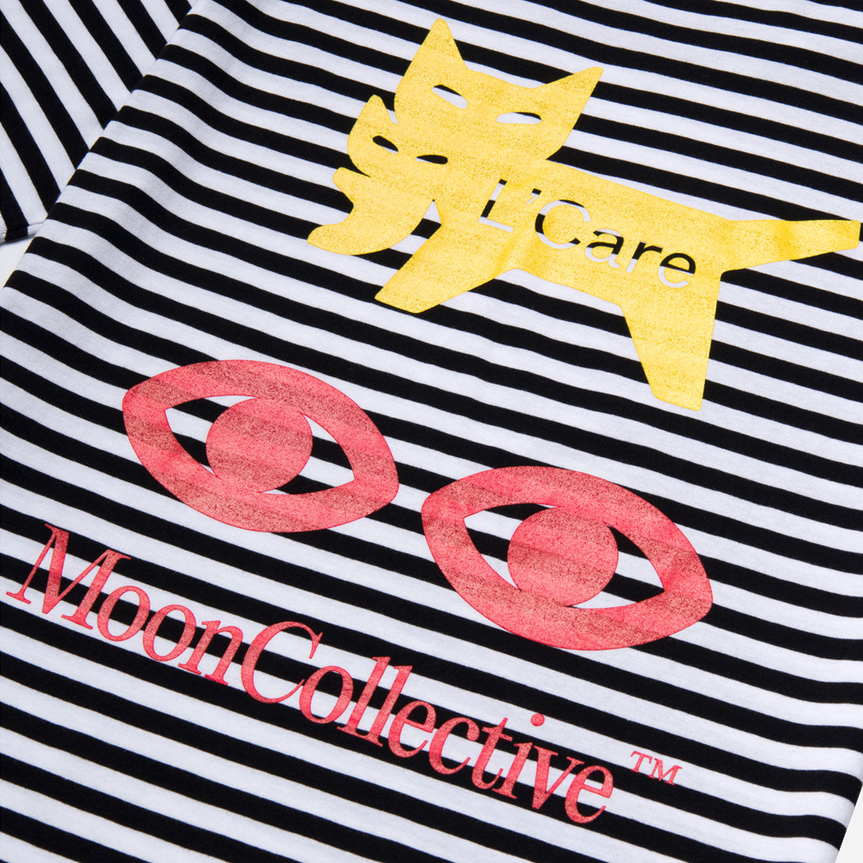 Logo + Cat Shirt - Striped
