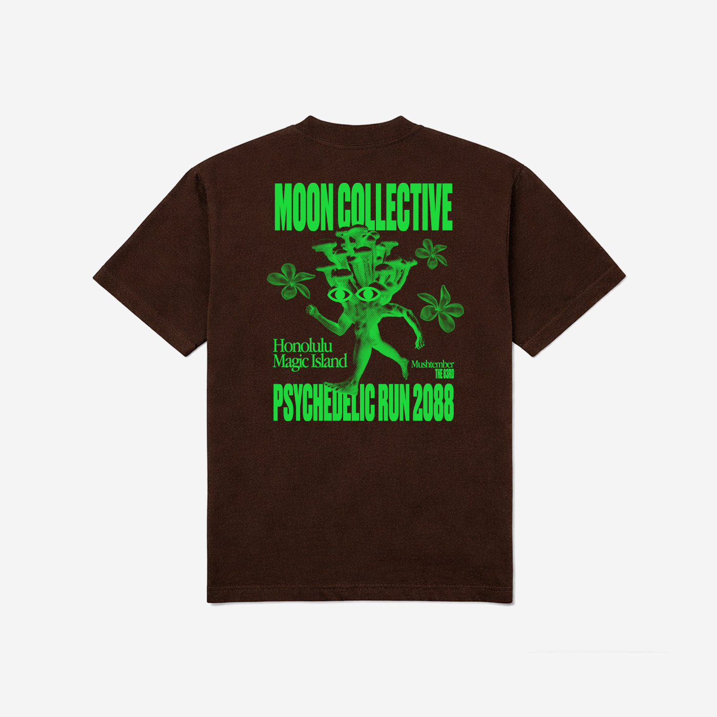 Magic Island Brown Tee – Moon Collective