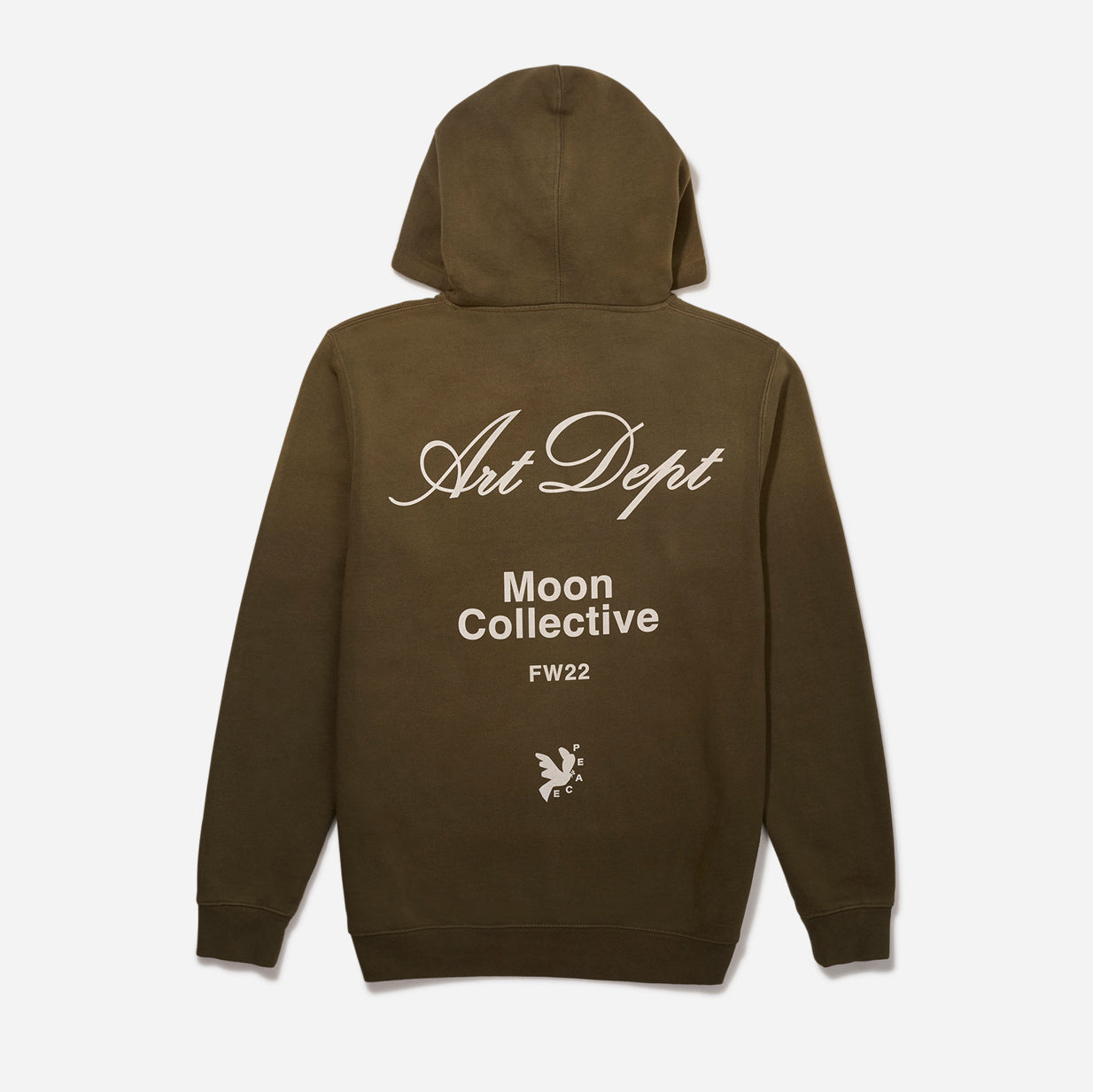 Art Dept Hoodie Faded Green – Moon Collective