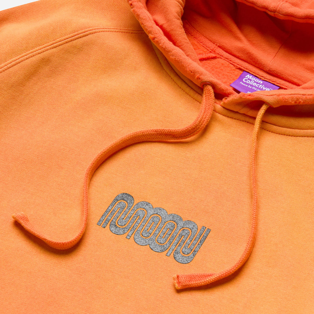 Moon Bus Hoodie - Faded Orange