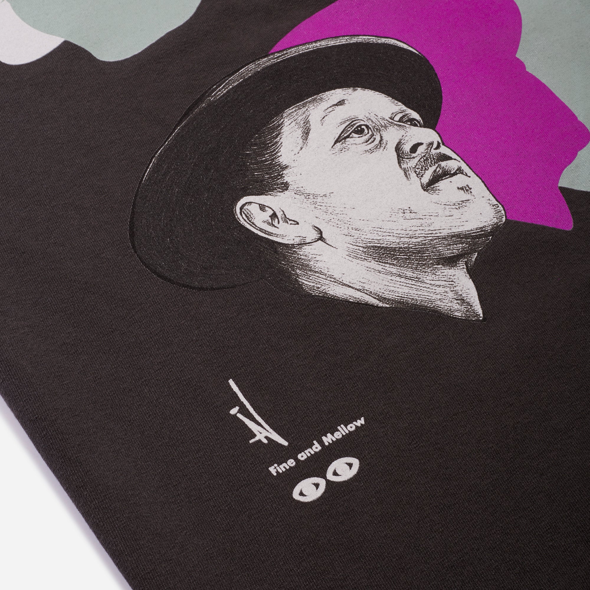 Fine and Mellow Black Tee