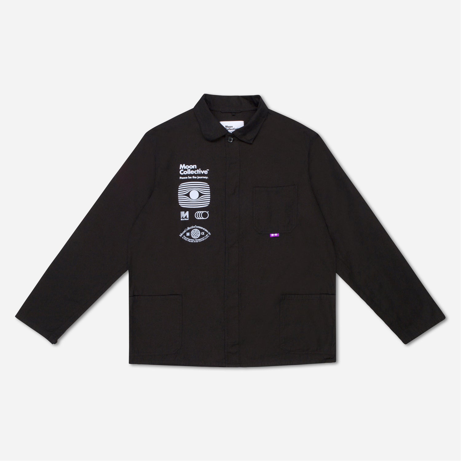 Black Chore Jacket 12B - S/M