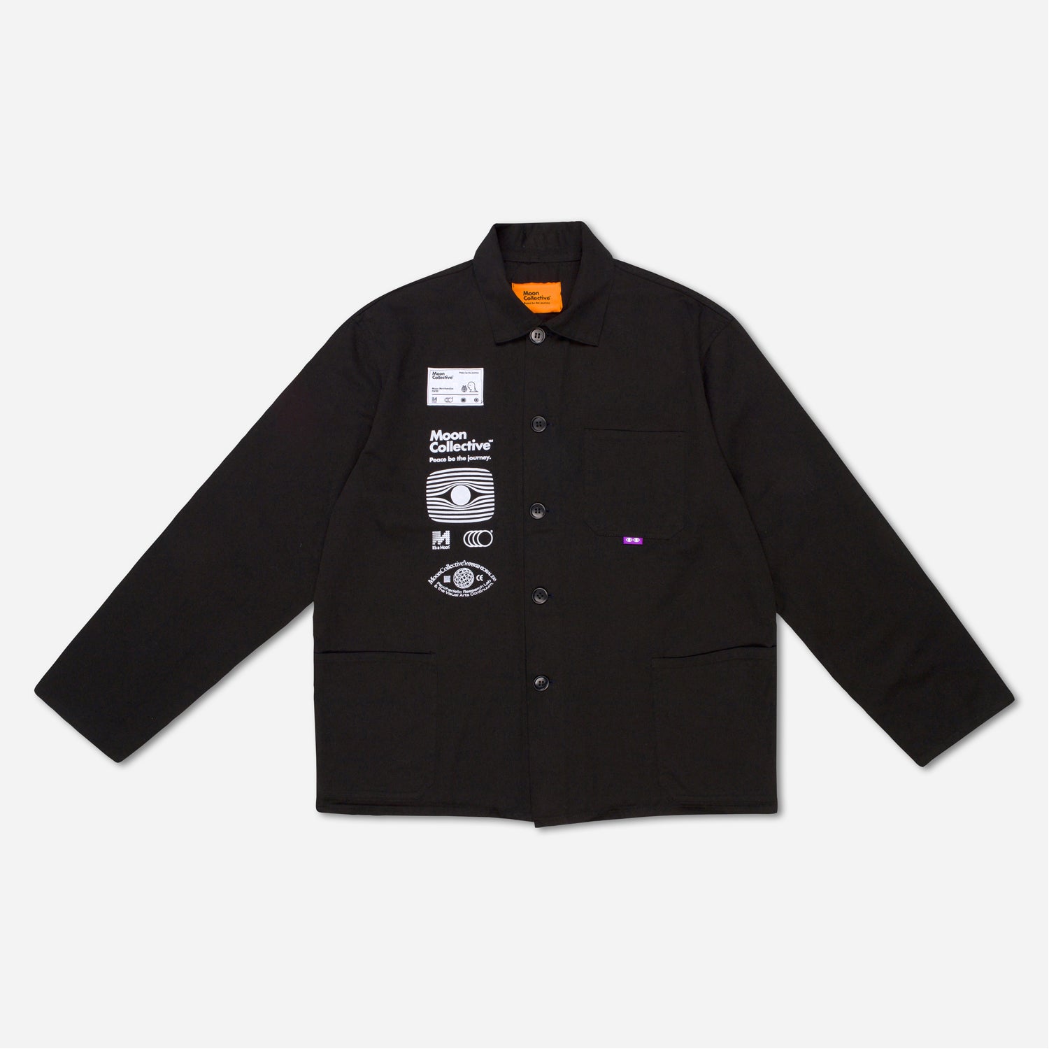 Black Chore Jacket 13B - M/L