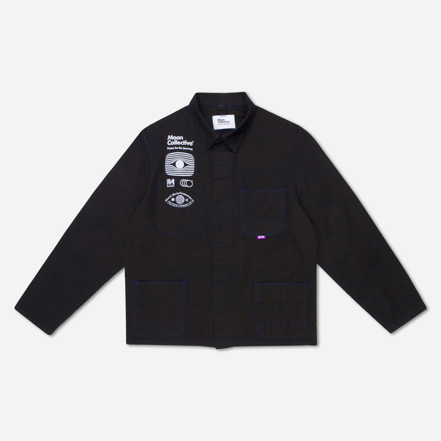 Black Chore Jacket 14B - S
