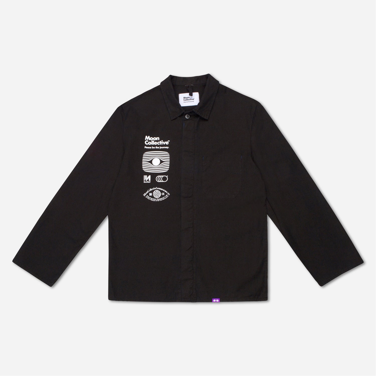 Black Chore Jacket 25B - XS