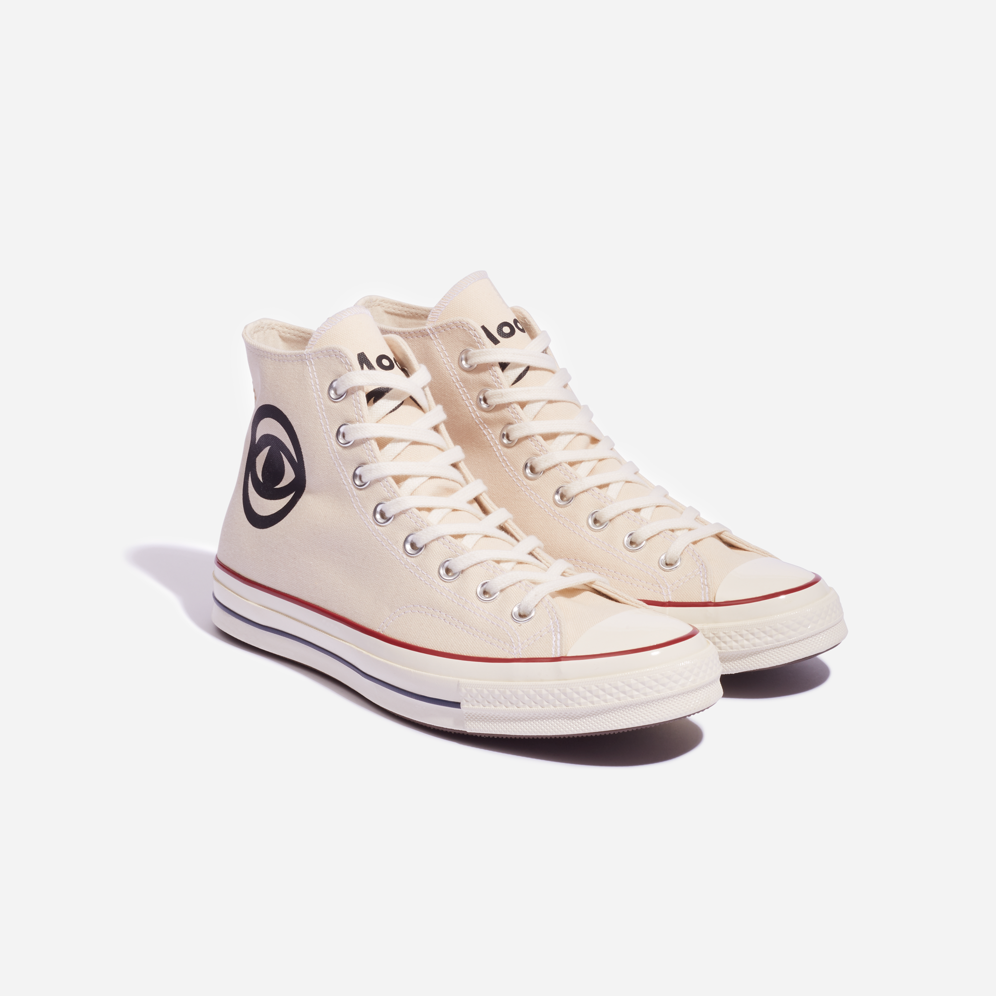 Moon Converse High White