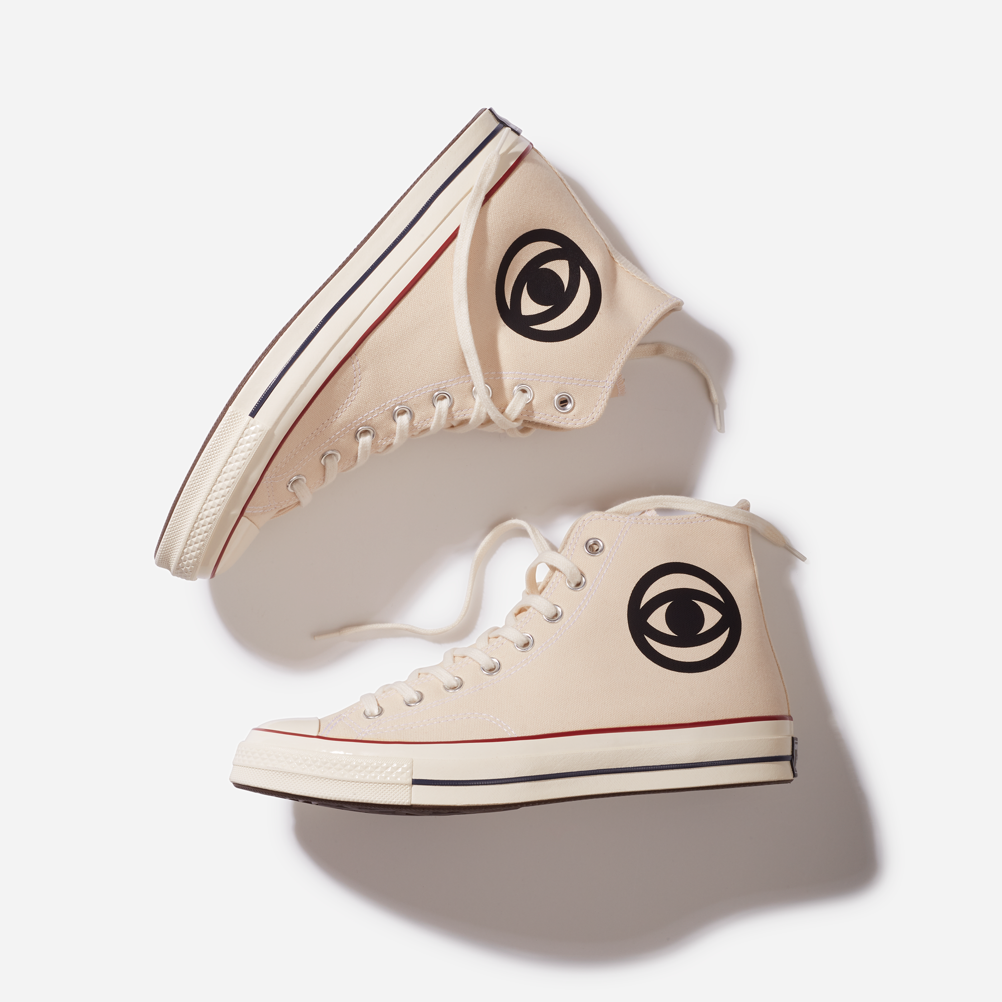 Moon Converse High White