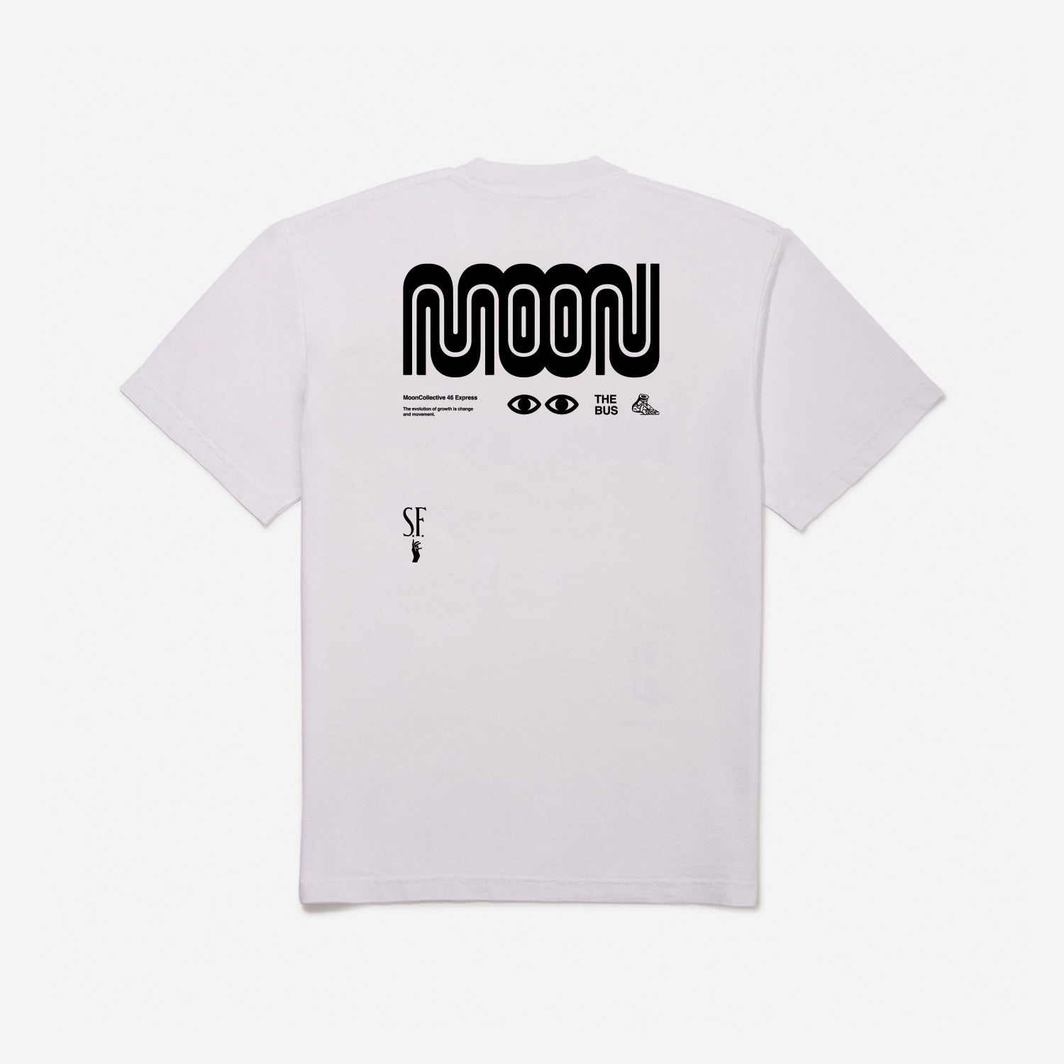 Moon Bus White Tee