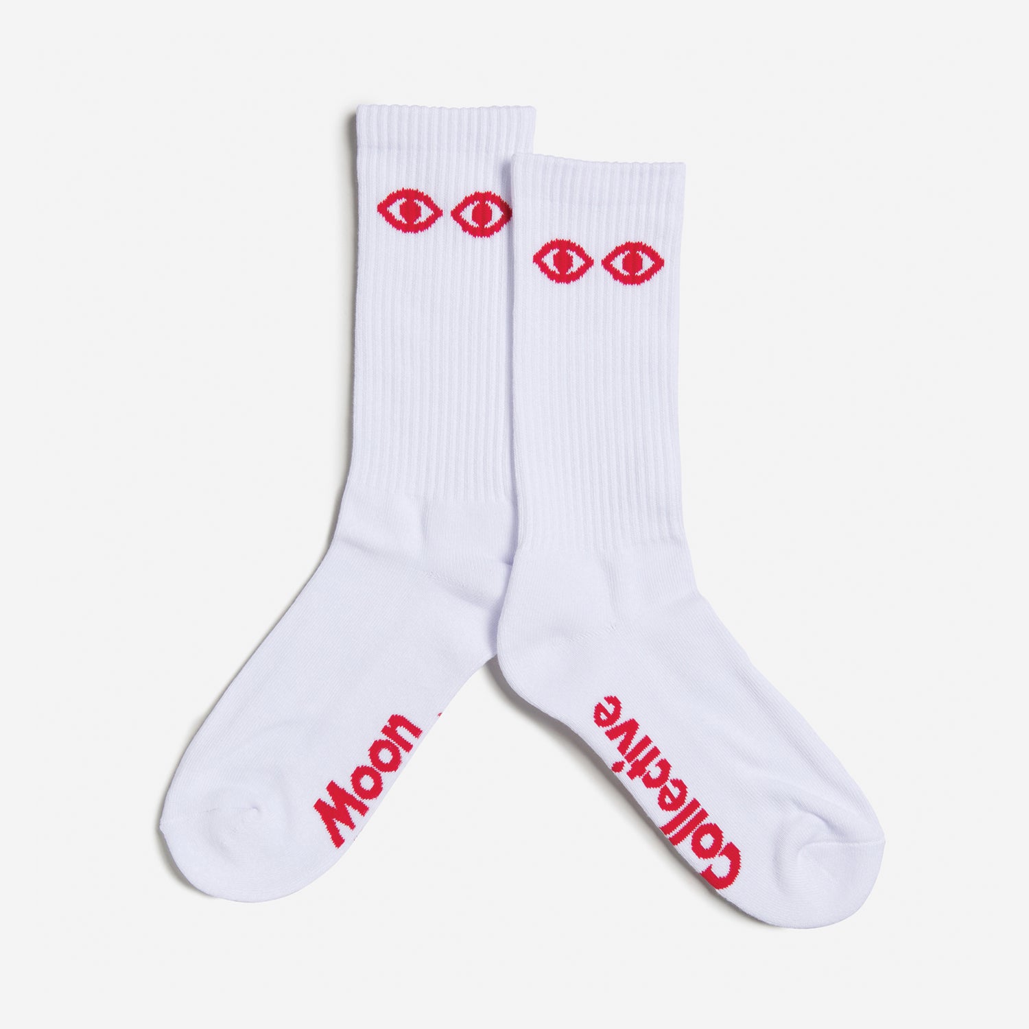 Eyes White Socks