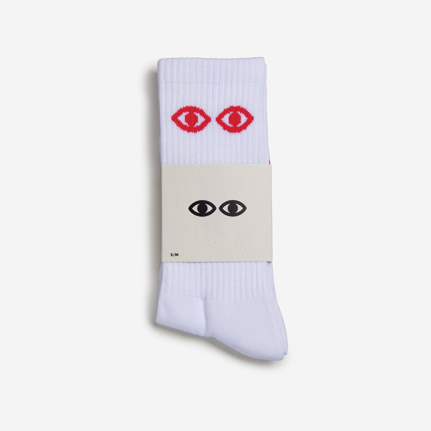 Eyes White Socks