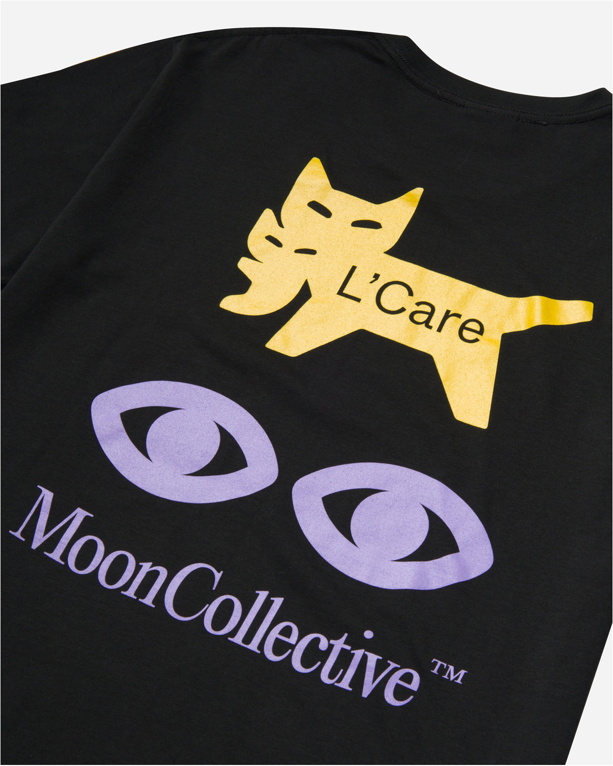 Logo + Cat Shirt - Black