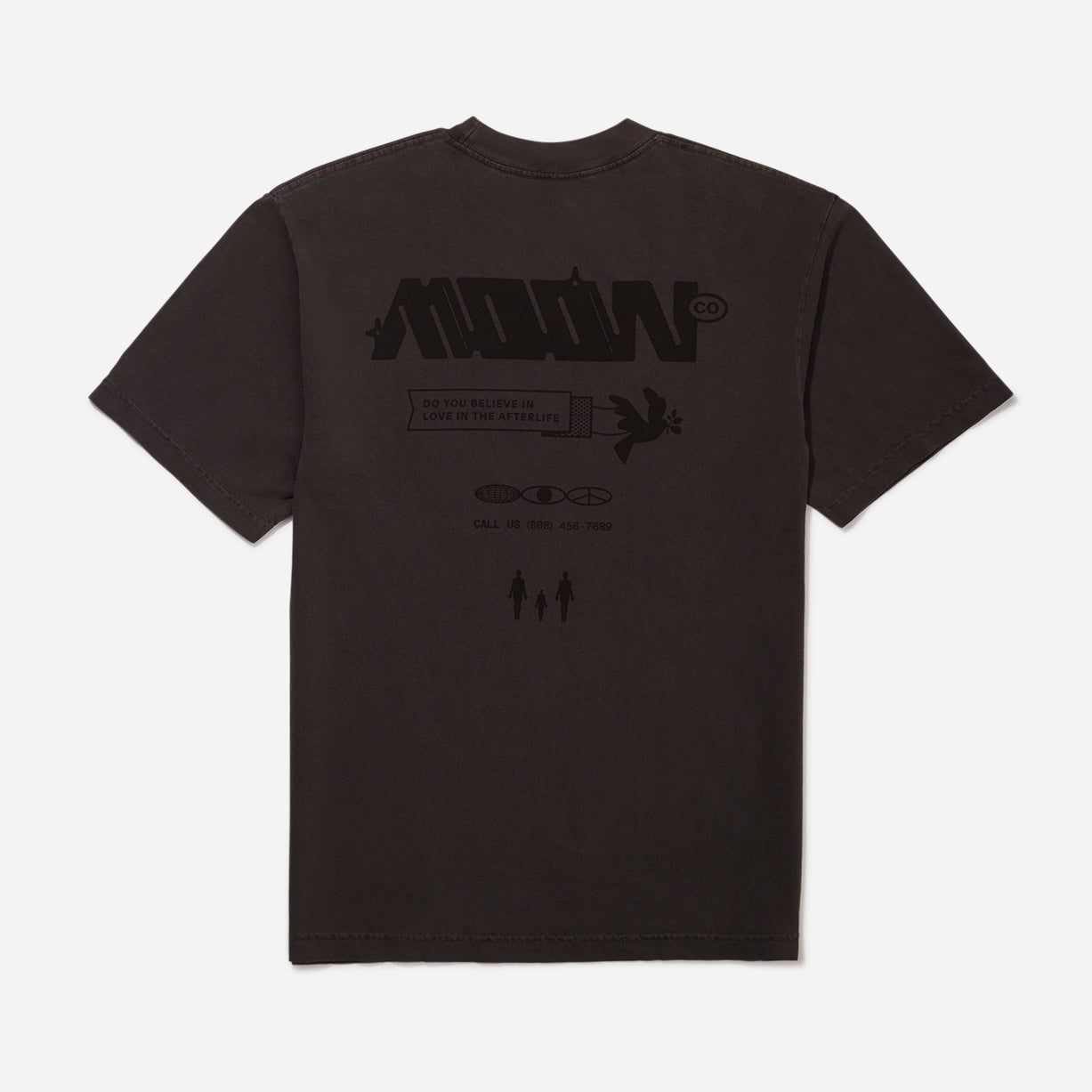 Afterlife Tee Faded Black