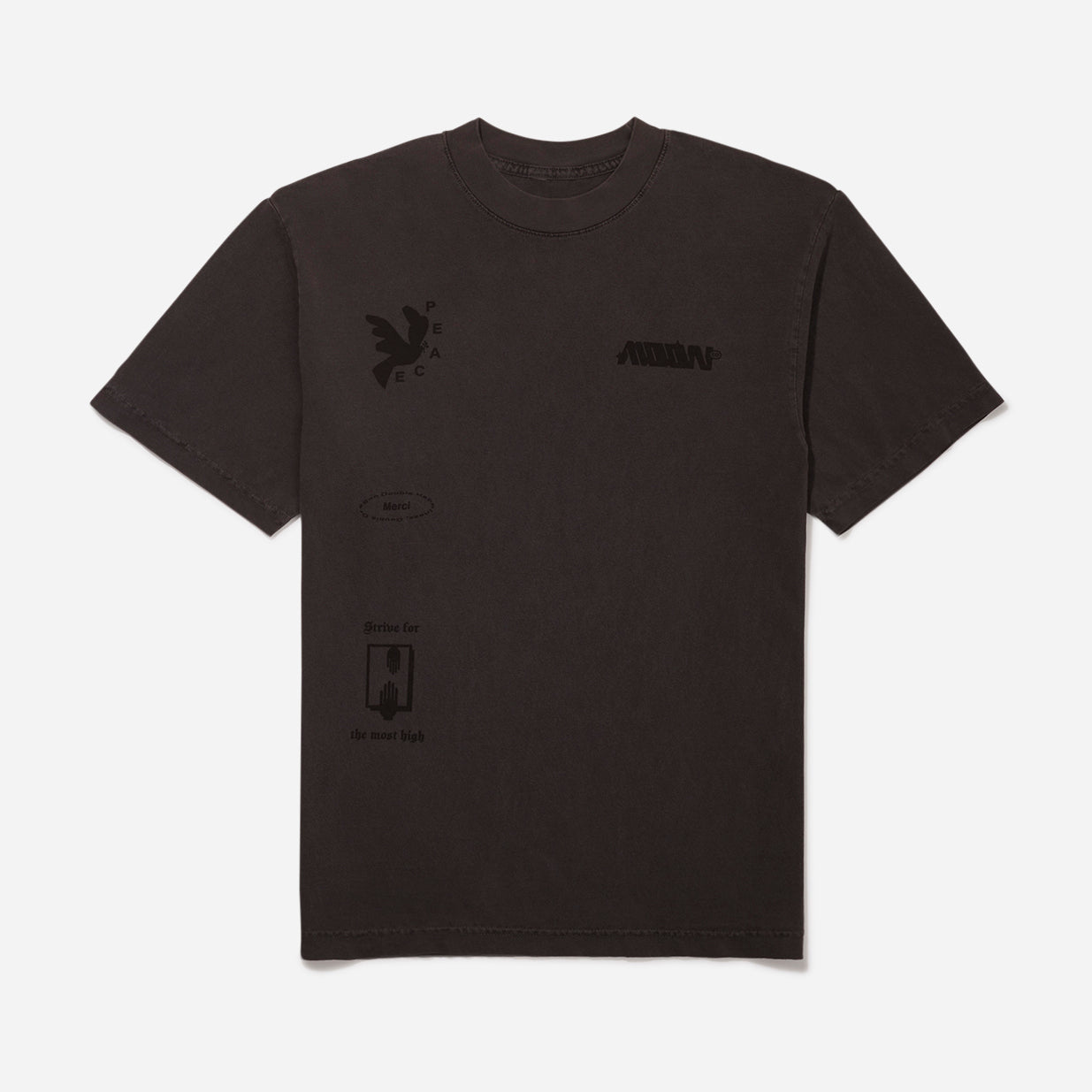 Afterlife Tee Faded Black