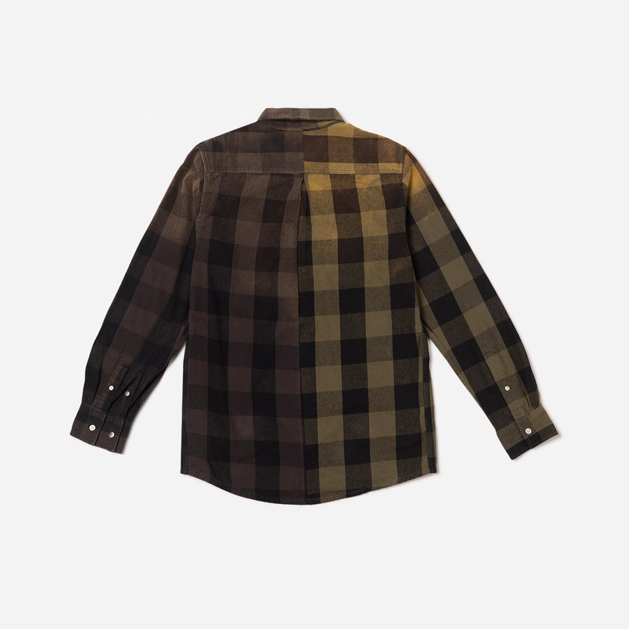 Split Flannel Shirt 03