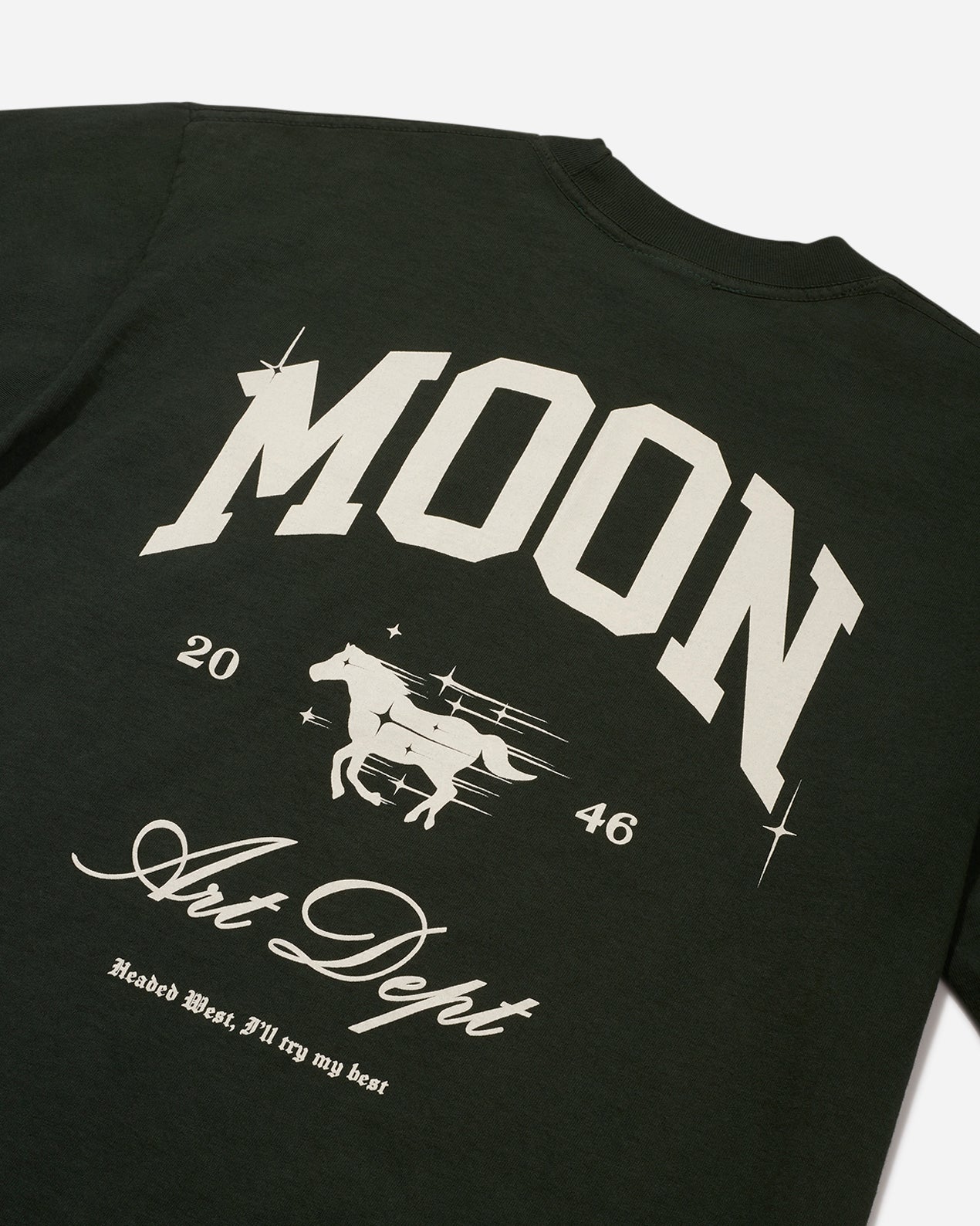 Moon High Pocket Tee Green