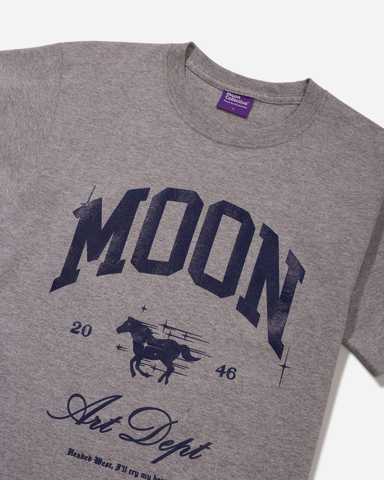 Moon High Tee Grey