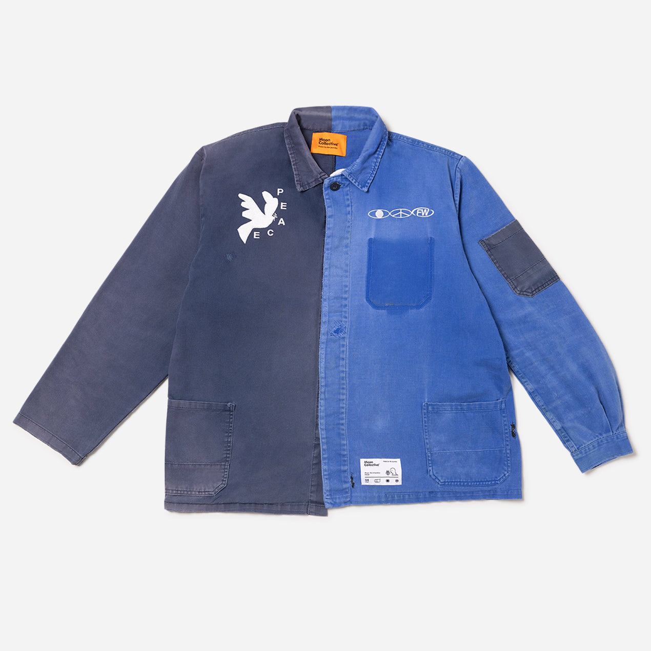 Indigo Chore Split Jacket 36